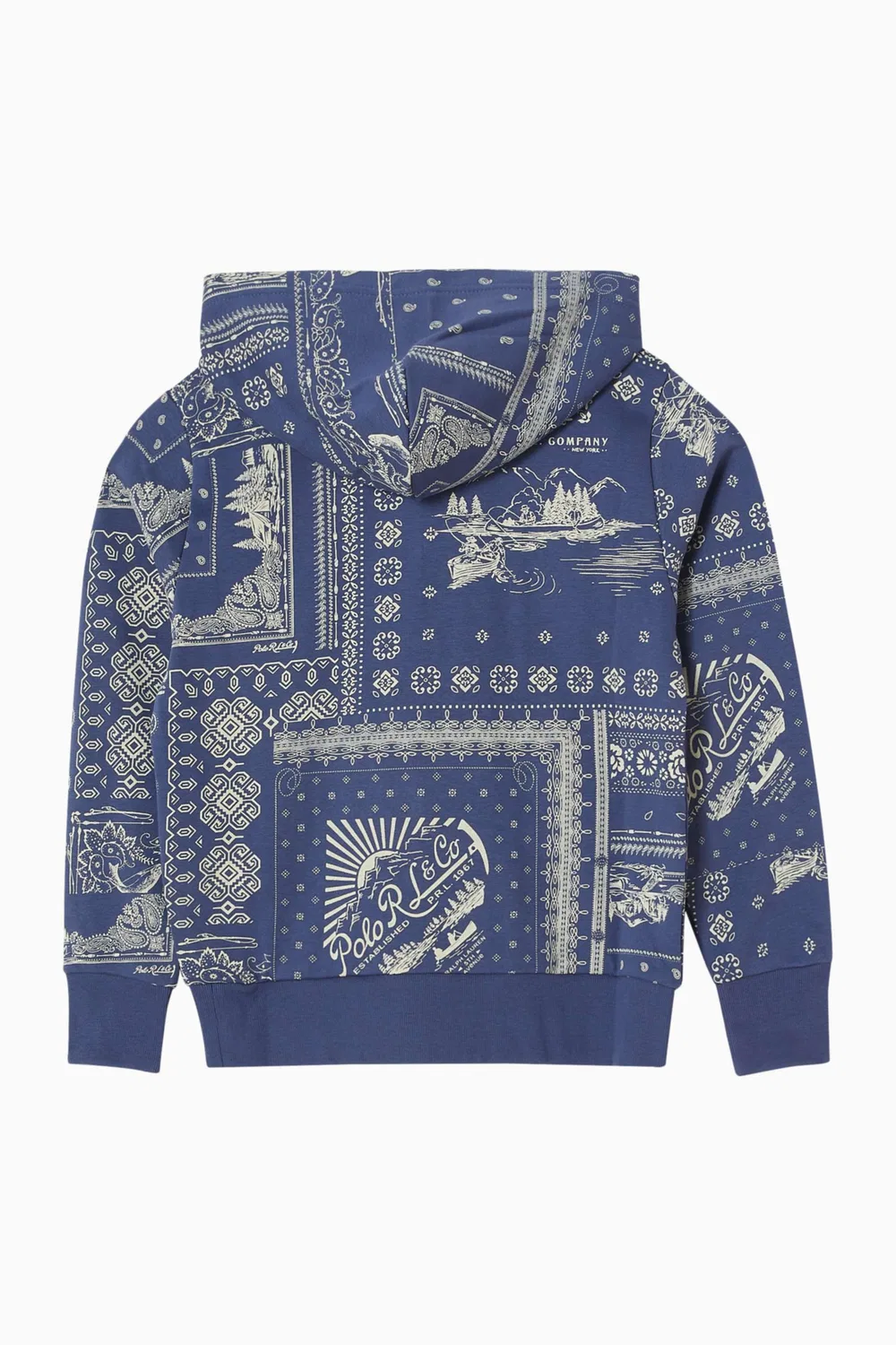 Худи с бандана-принтом Polo Ralph Lauren — фото 2