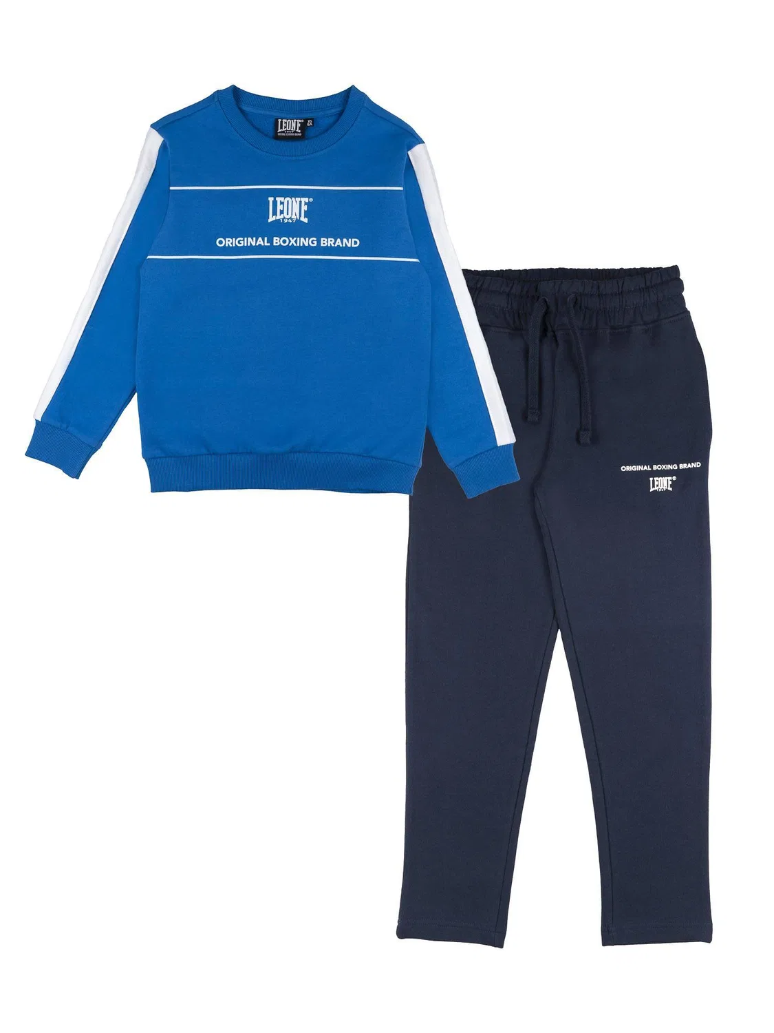 Детский зимний спортивный костюм для мальчиков с принтом Leone 1947 Apparel, Цвет BLAU