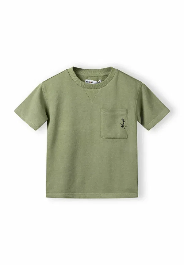 Комплект футболка и шорты хлопковый Minoti light green, светло-зеленый — фото 4