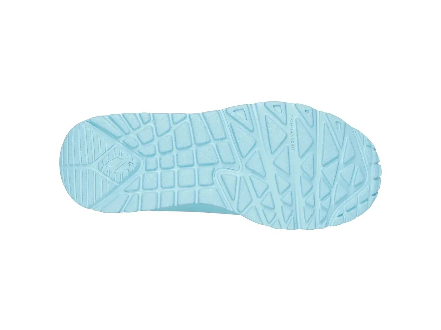Кроссовки Uno Lite Metallic Love, Skechers, бирюзовый — фото 4