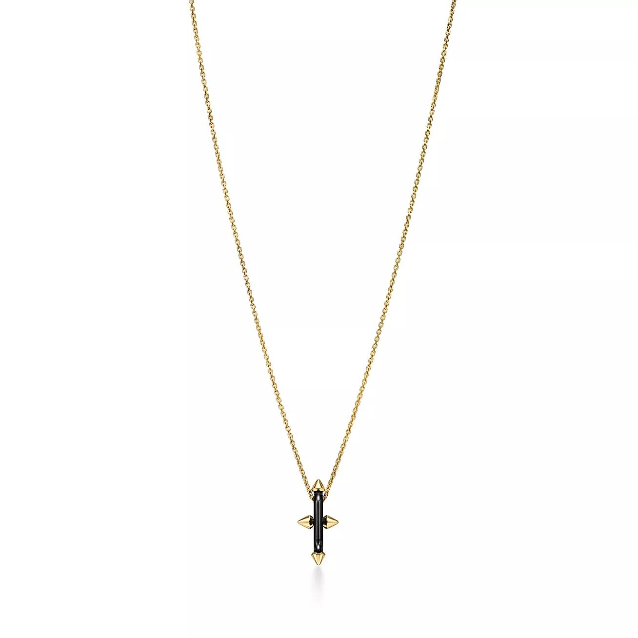 

Колье Tiffany & Co. Titan by Pharrell Williams, титан/золото