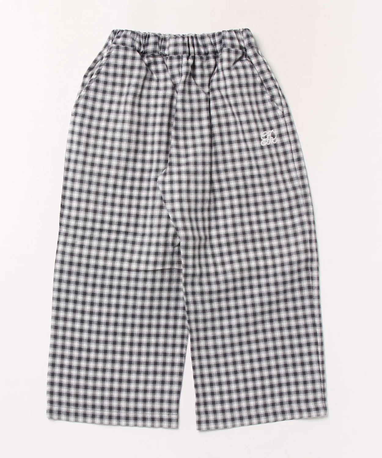 Детские брюки из хлопка с омбре-клеткой Straight Fit GROOVY COLORS, Navy — фото 2