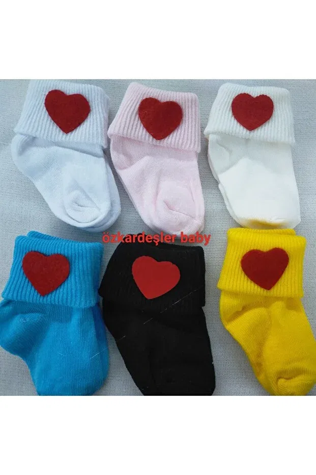 Детские носки для новорожденных с флисовой подкладкой Özkardeşler Kuruyemiş, Multicolor