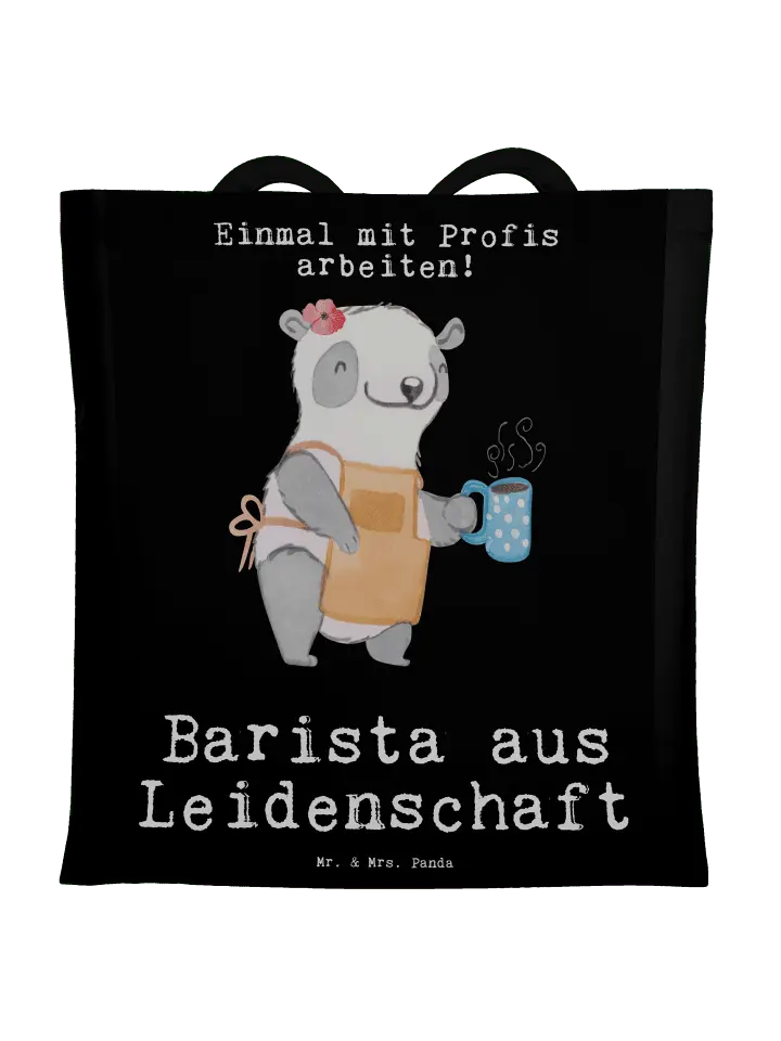 

Сумка для переноски Mr & Mrs Panda Barista Leidenschaft, черный