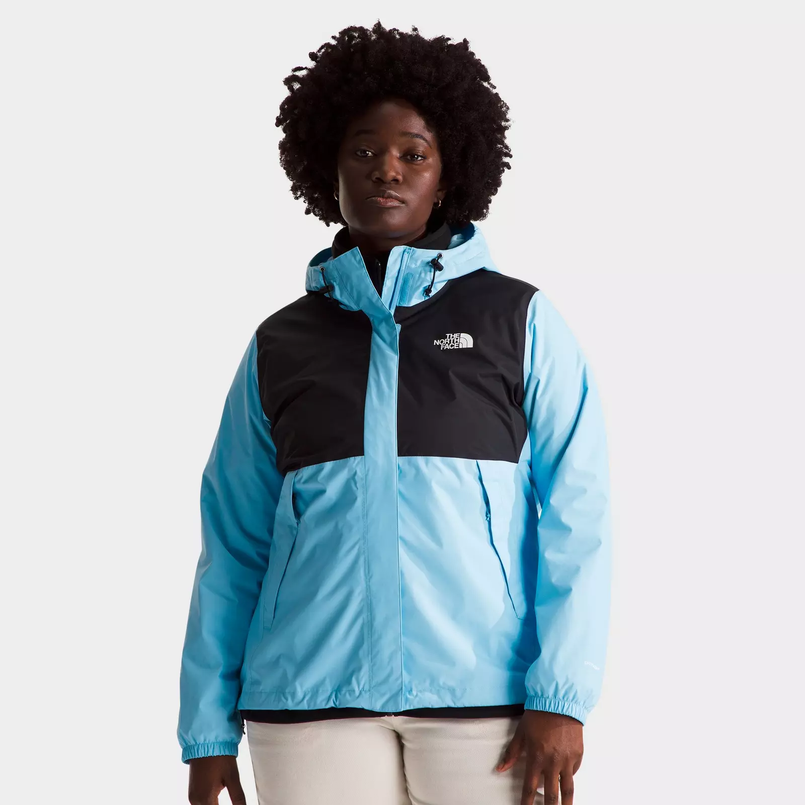 

Куртка Women's The North Face Antora (Plus Size), синий/черный