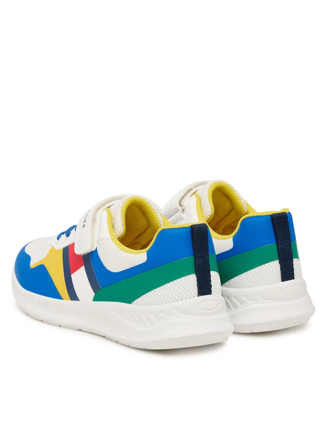 Кроссовки для мальчика Flag Low Cut Lace-Up/Velcro Tommy Hilfiger, разноцветный — фото 3