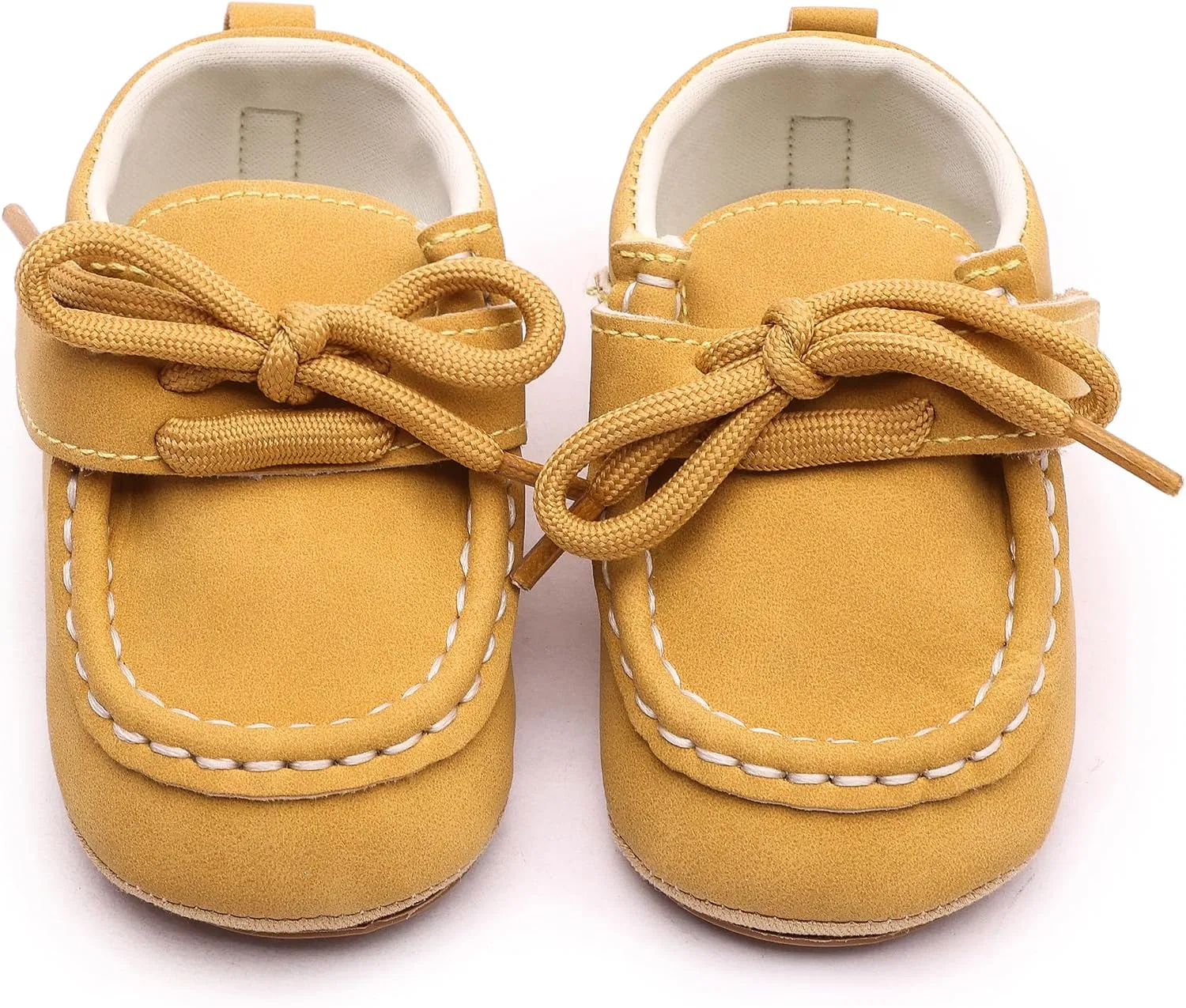 Детские мокасины на мягкой подошве Femizee, Yellow