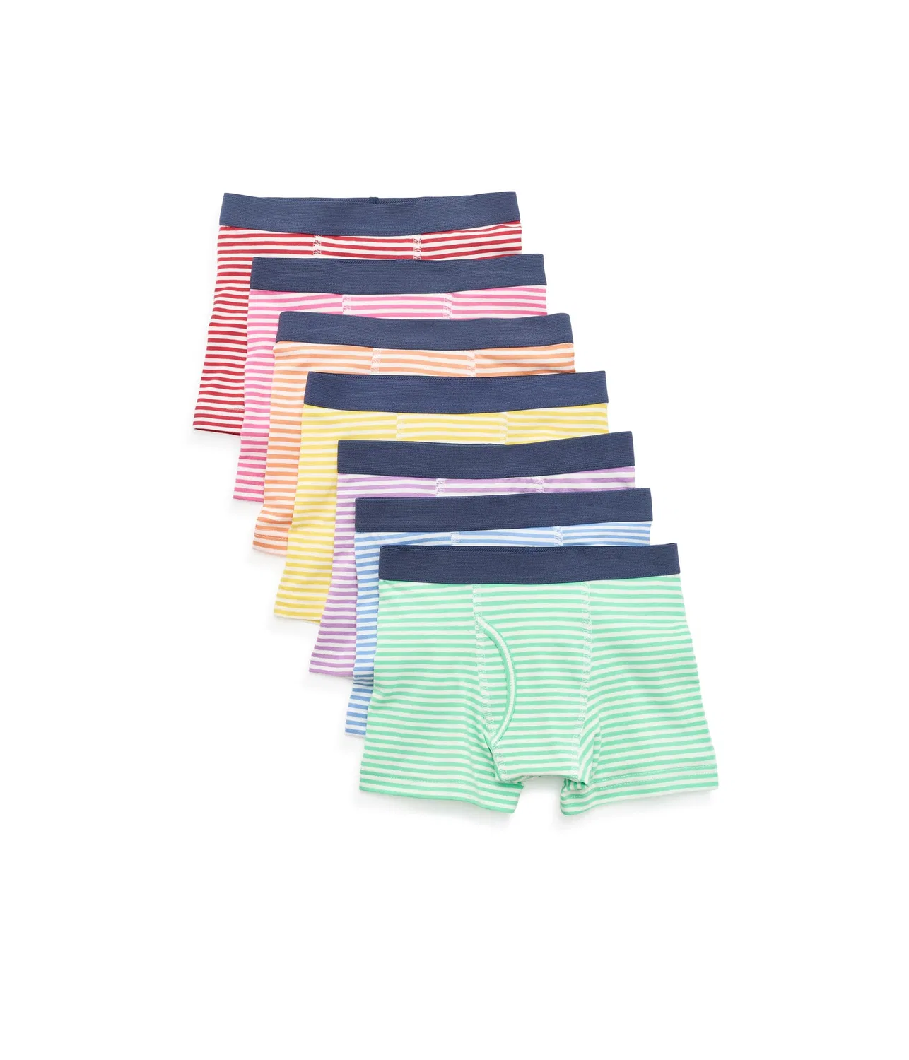 Боксеры-брифы, 7 пар (для малышей, маленьких и больших детей) Boxer Briefs 7-Pack (Toddler/Little Kid/Big Kid) Primary Kids, Primary Mix