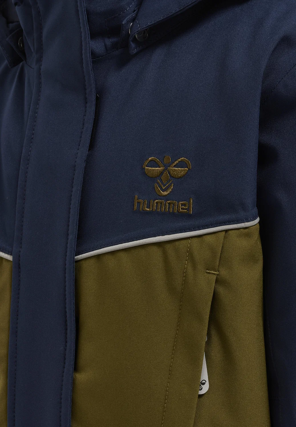 Детская куртка с принтом Hmlconrad Hummel, Mitternachtsviolett / Dunkelblau — фото 3