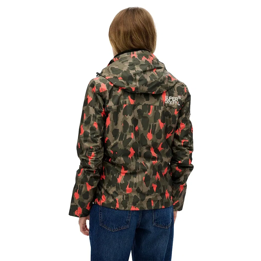 Мужская куртка-ветровка с капюшоном Mtn Windbreaker Superdry, Green — фото 2