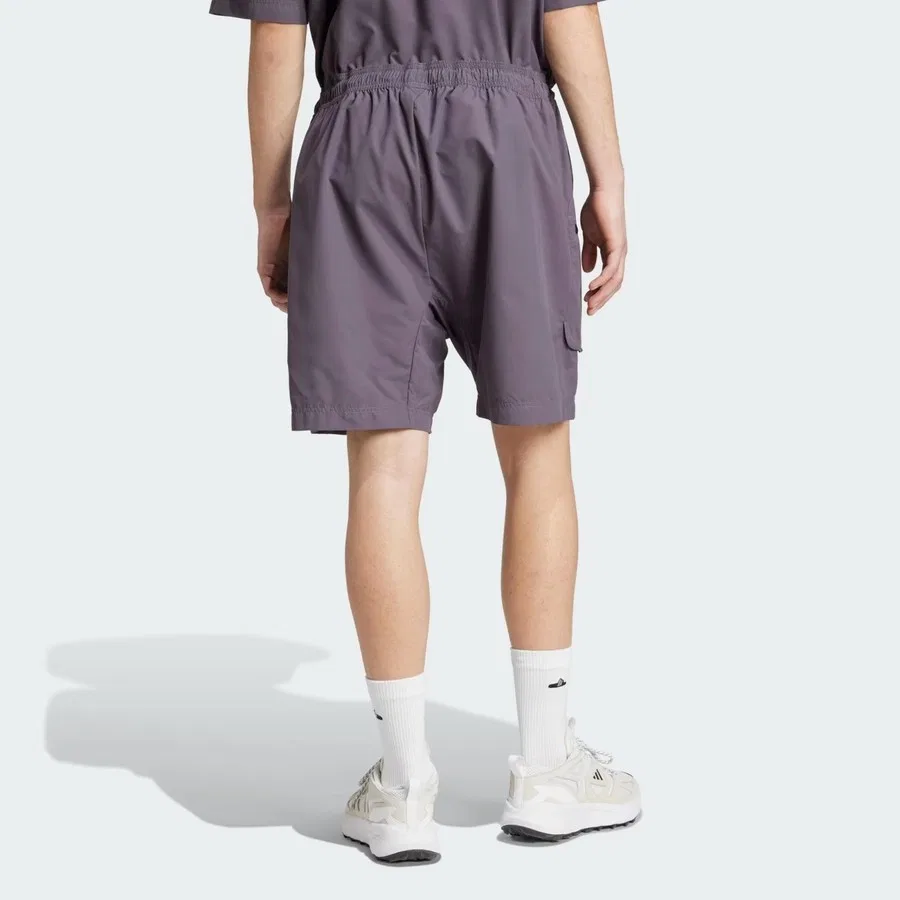 Шорты спортивные с эластичным поясом City Escape Woven adidas, Фиолетовый — фото 2