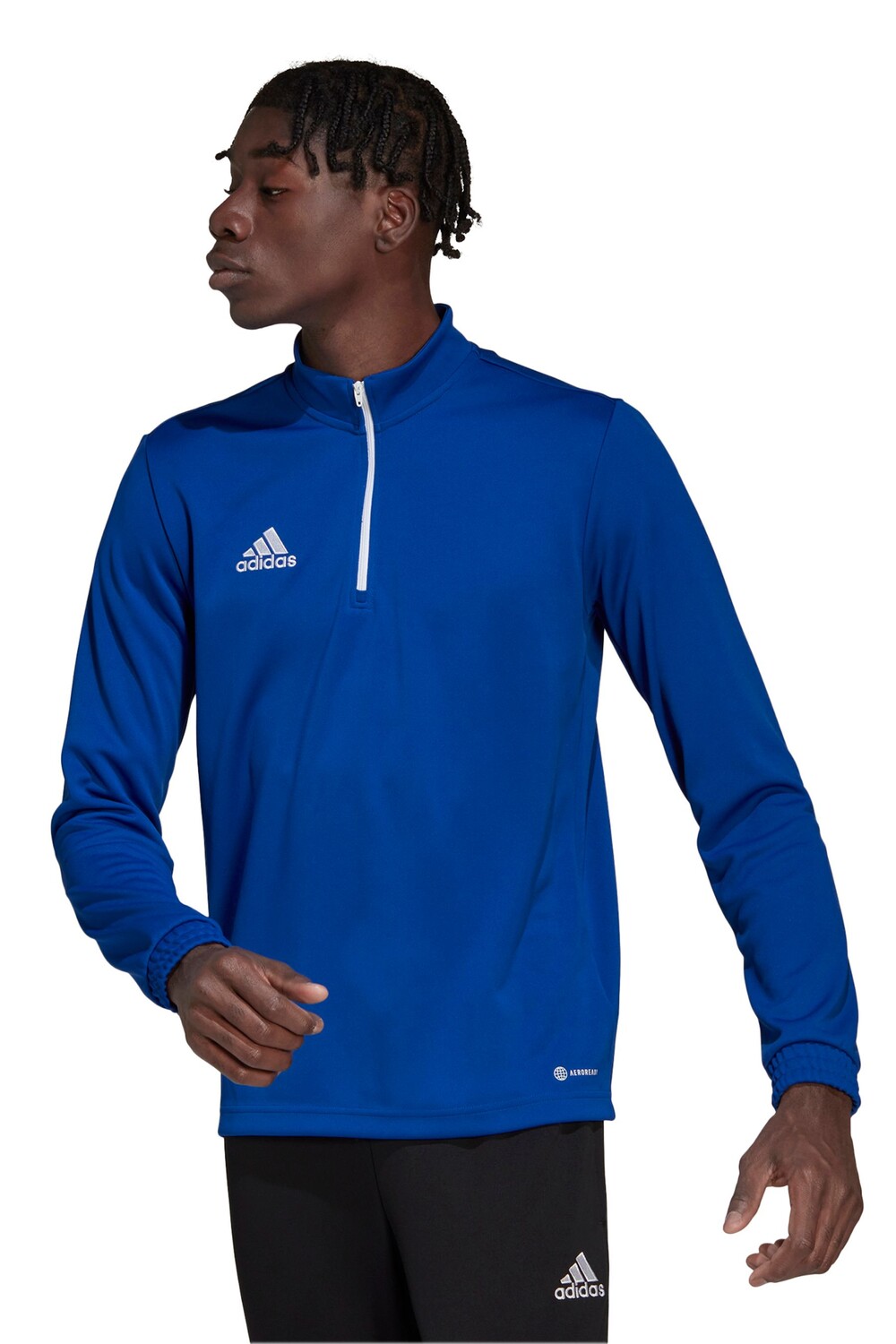 

Толстовка Entrada 22 на молнии 1/4 adidas, синий