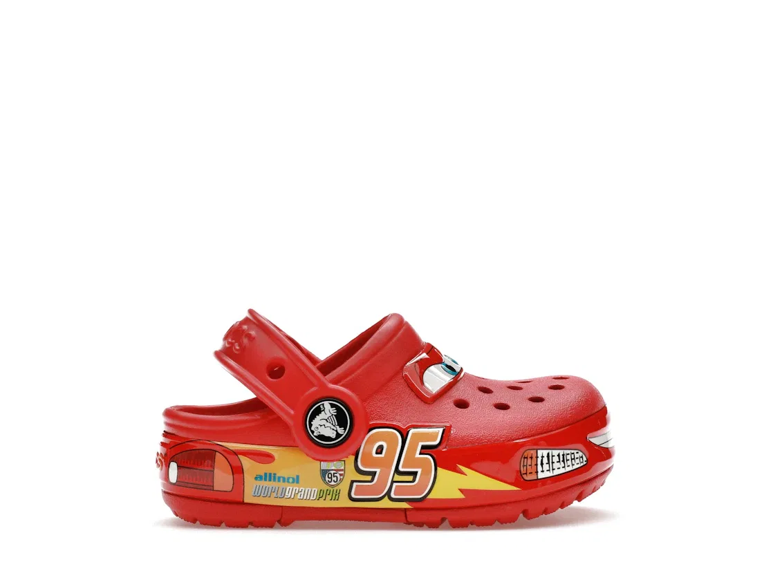 Детские сабо-клоги Lightning McQueen Crocs, Red