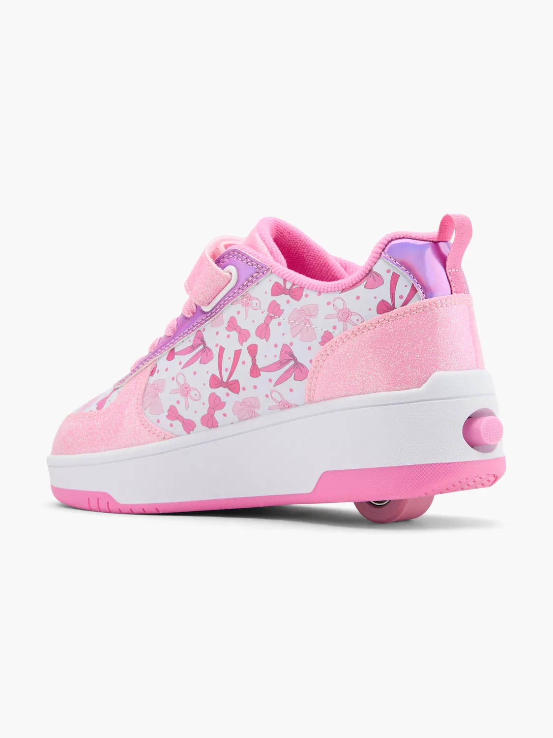 Детские кроссовки с колесиками Heelys, розовый — фото 3