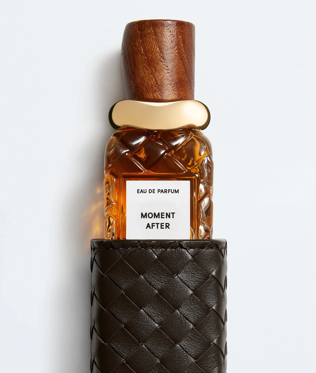 Большой держатель для духов BOTTEGA VENETA, коричневый — фото 2