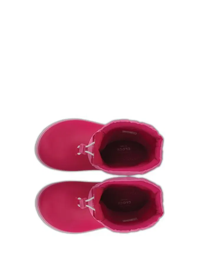 Ботинки зимние Lodge Crocs, розовый — фото 3