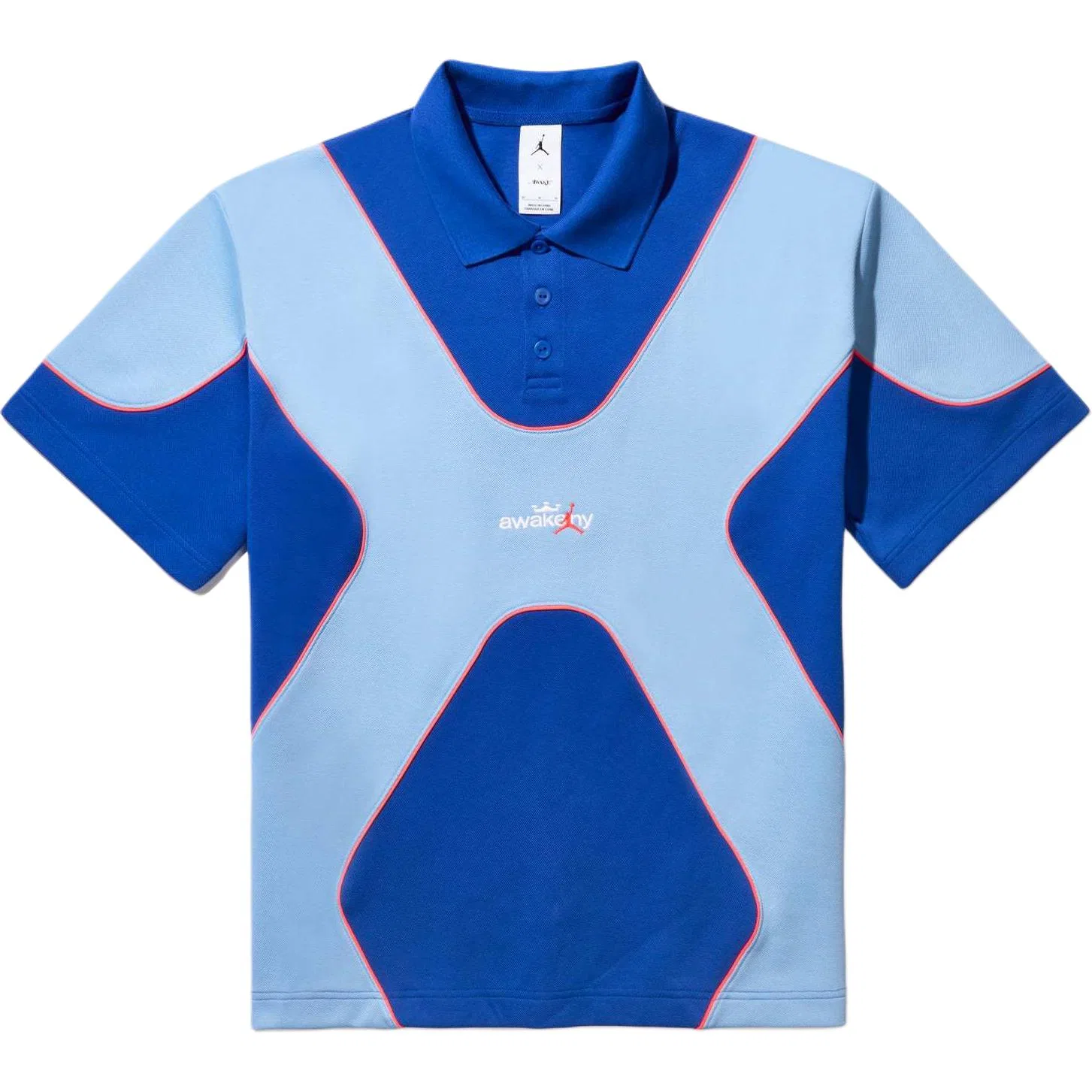 Мужское поло Jordan X Awake NY Awake NY, Blue