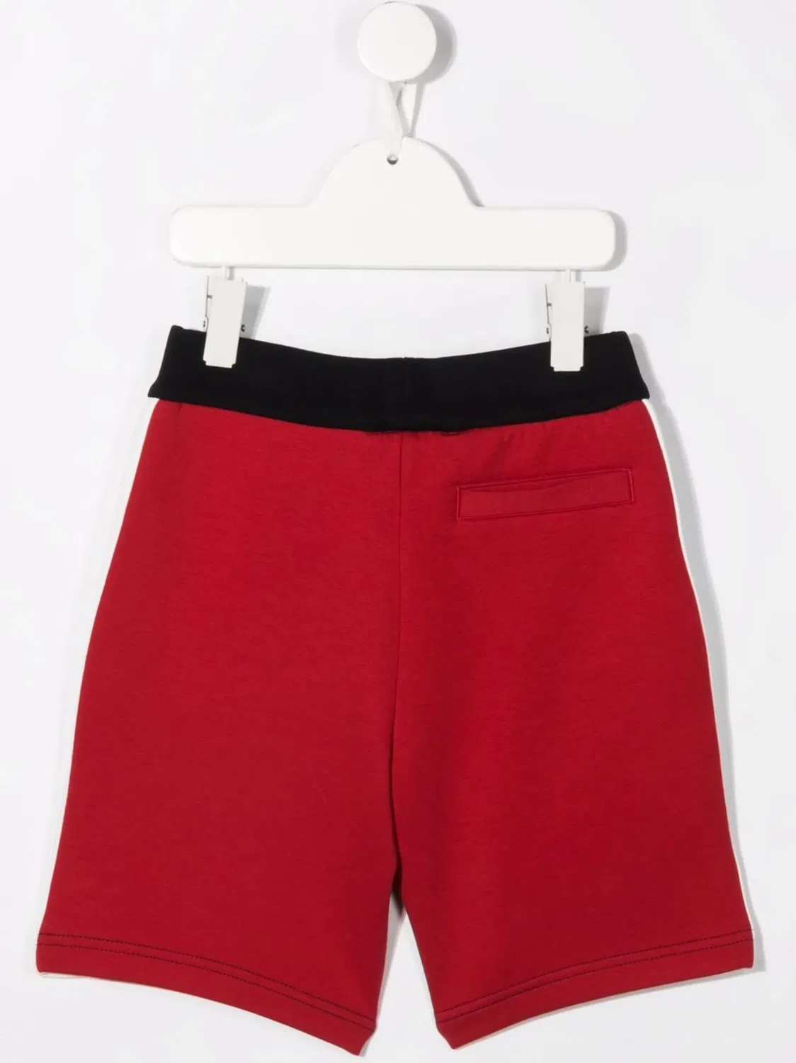 Шорты с колорблок-панелями и логотипом EA7 Emporio Armani, синий — фото 3