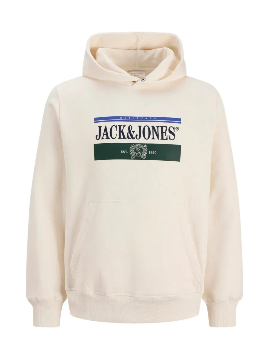 Детская толстовка Jack & Jones Junior 'JORFrederiksberg' белого цвета