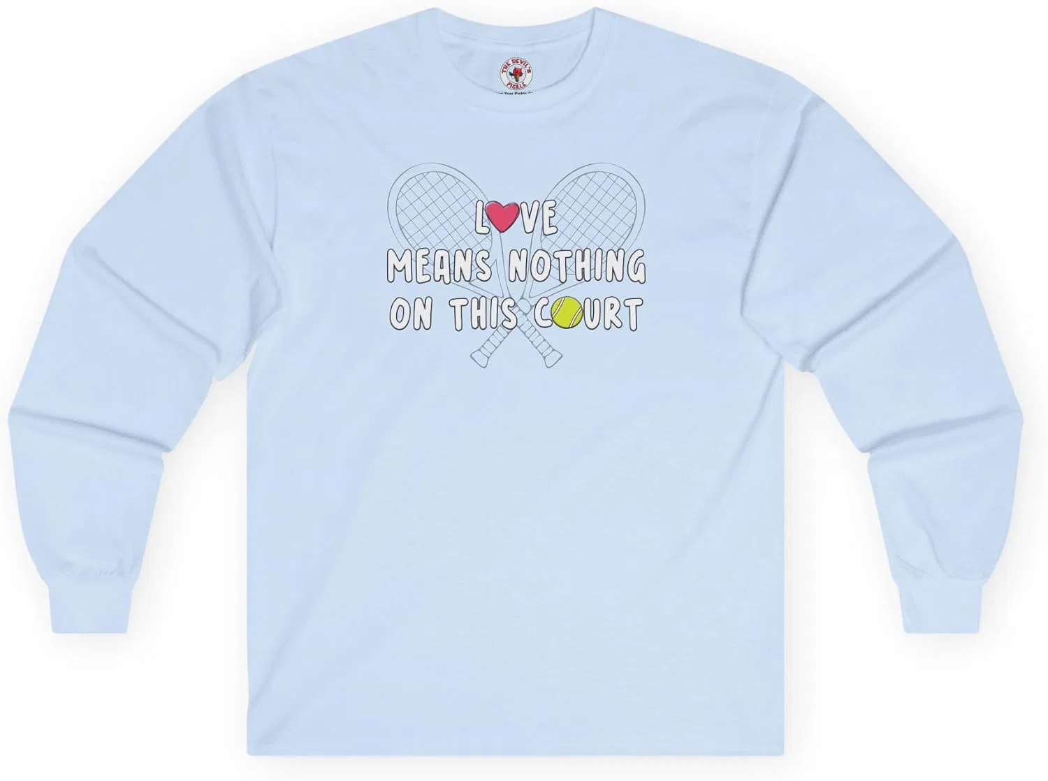 Футболка с длинным рукавом Gildan 2400, Light Blue