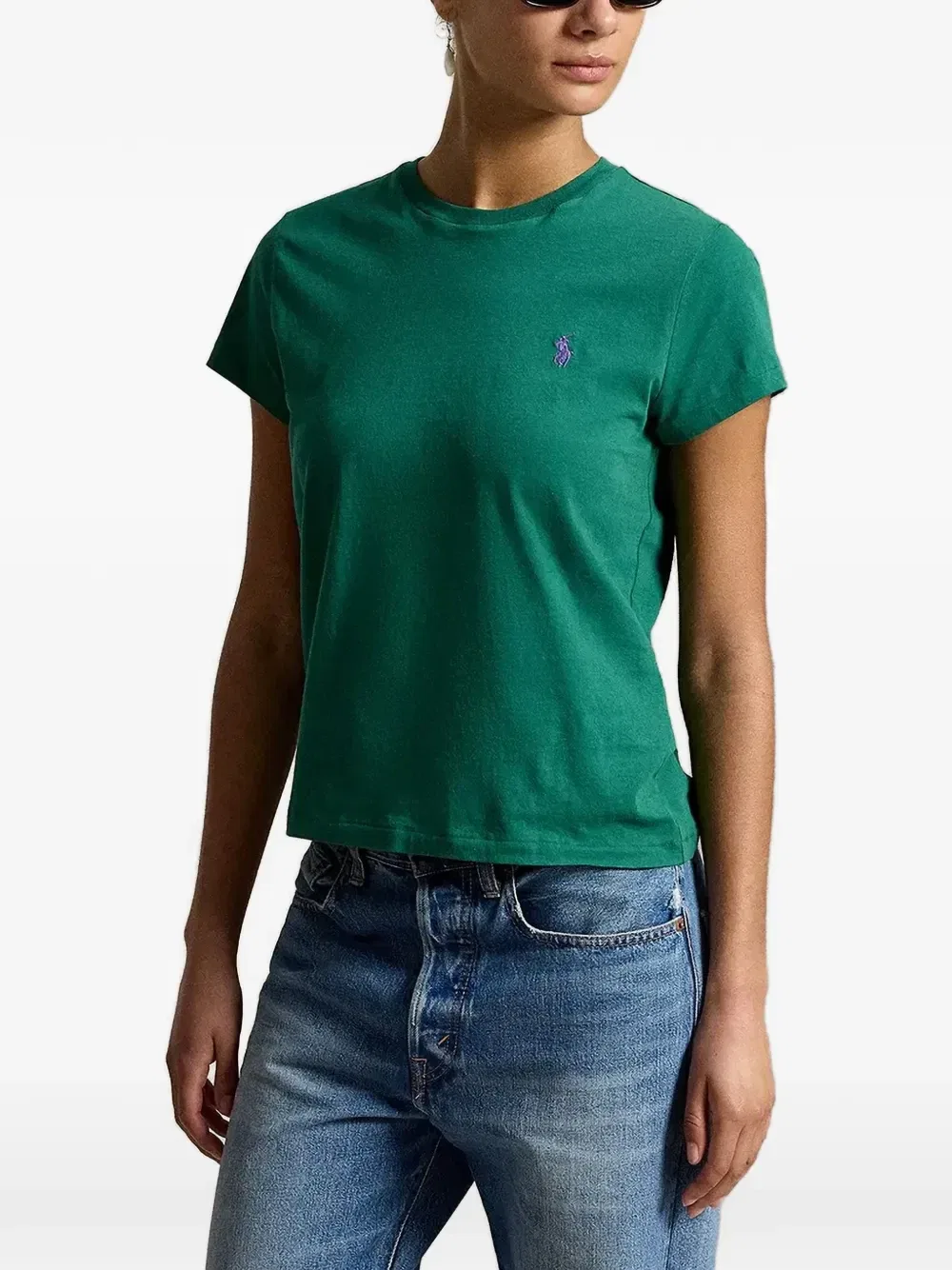 Футболка с мотивом пони Polo Ralph Lauren, зеленый
