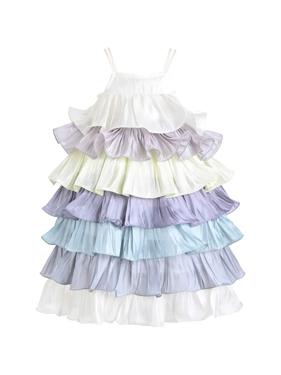 Платье Talia с оборками Mimi Tutu, белый