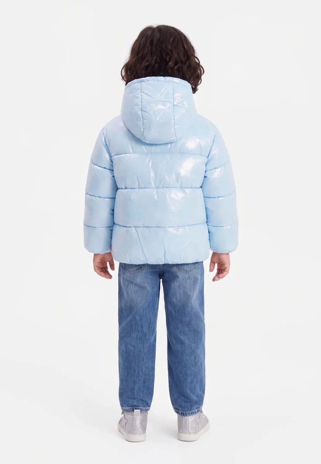 Пуховая куртка для девочки - зимняя куртка Billieblush, Blue — фото 2