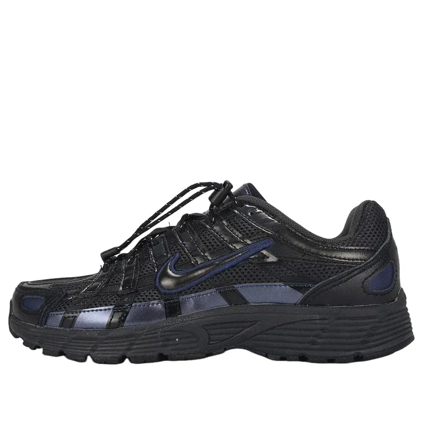 Детские кроссовки с сетчатым верхом P-6000 'Black' Nike, черный