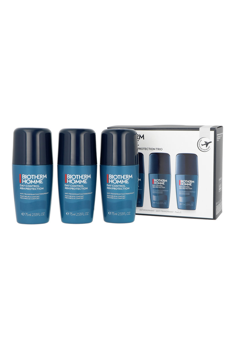 

Biotherm Homme Day Control Roll-On, косметический набор, 3x75 мл
