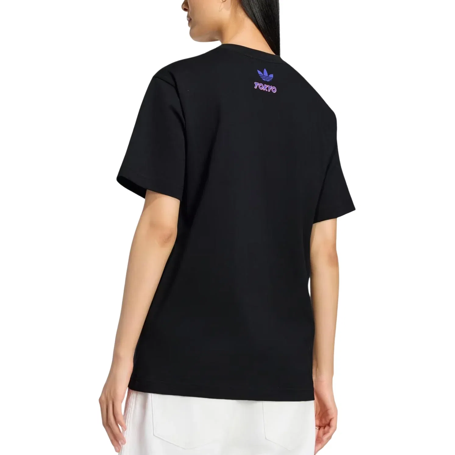 Мужская футболка Pokemon T-Shirt Tokyo 2 Asia Sizing 'Black' adidas, черный — фото 2
