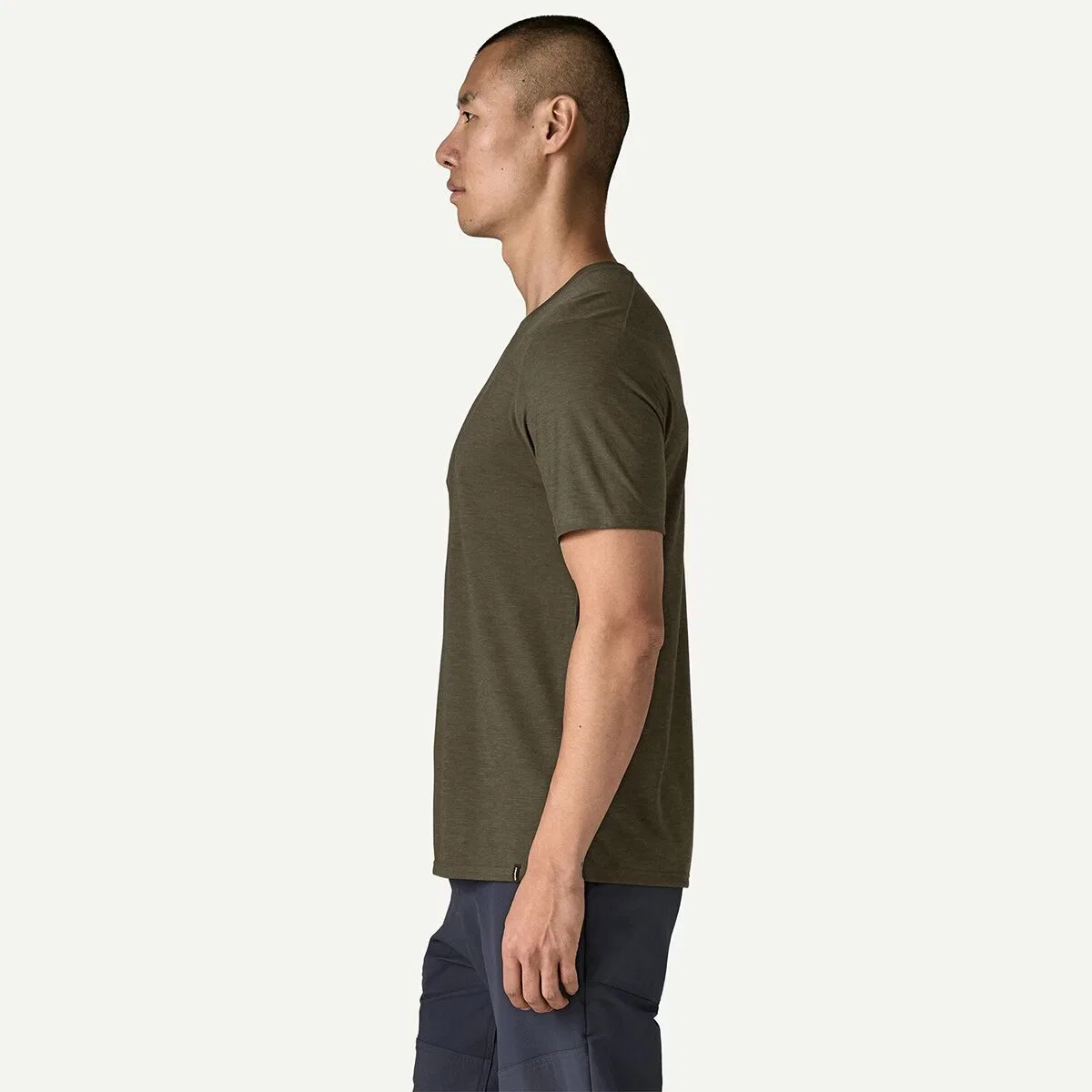 Мужская футболка с длинным рукавом Capilene Cool Trail Shirt Patagonia, Basin Green — фото 4