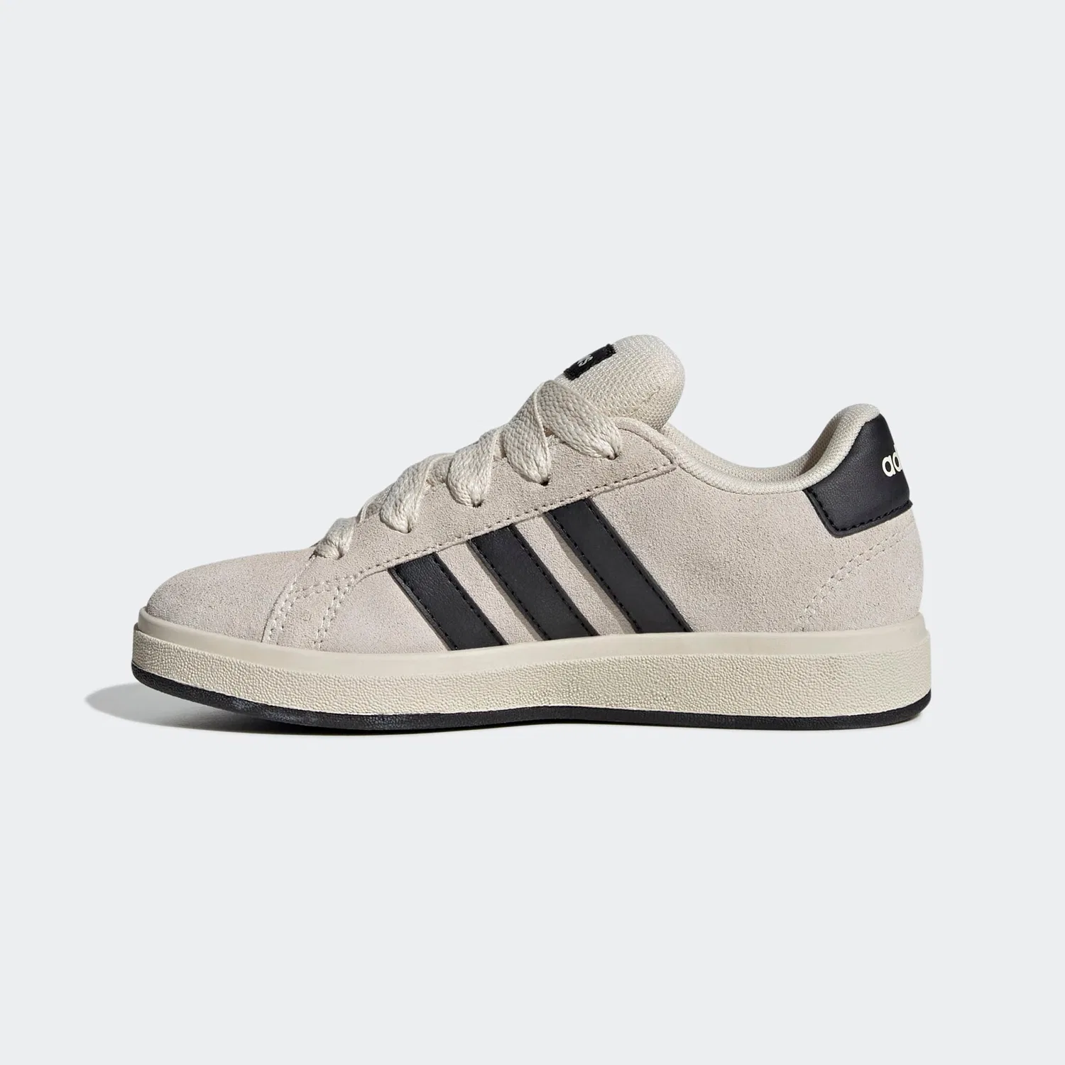 Детские кроссовки скейт-стиля Adidas Sportswear, Wonder White/Core Black/White — фото 3