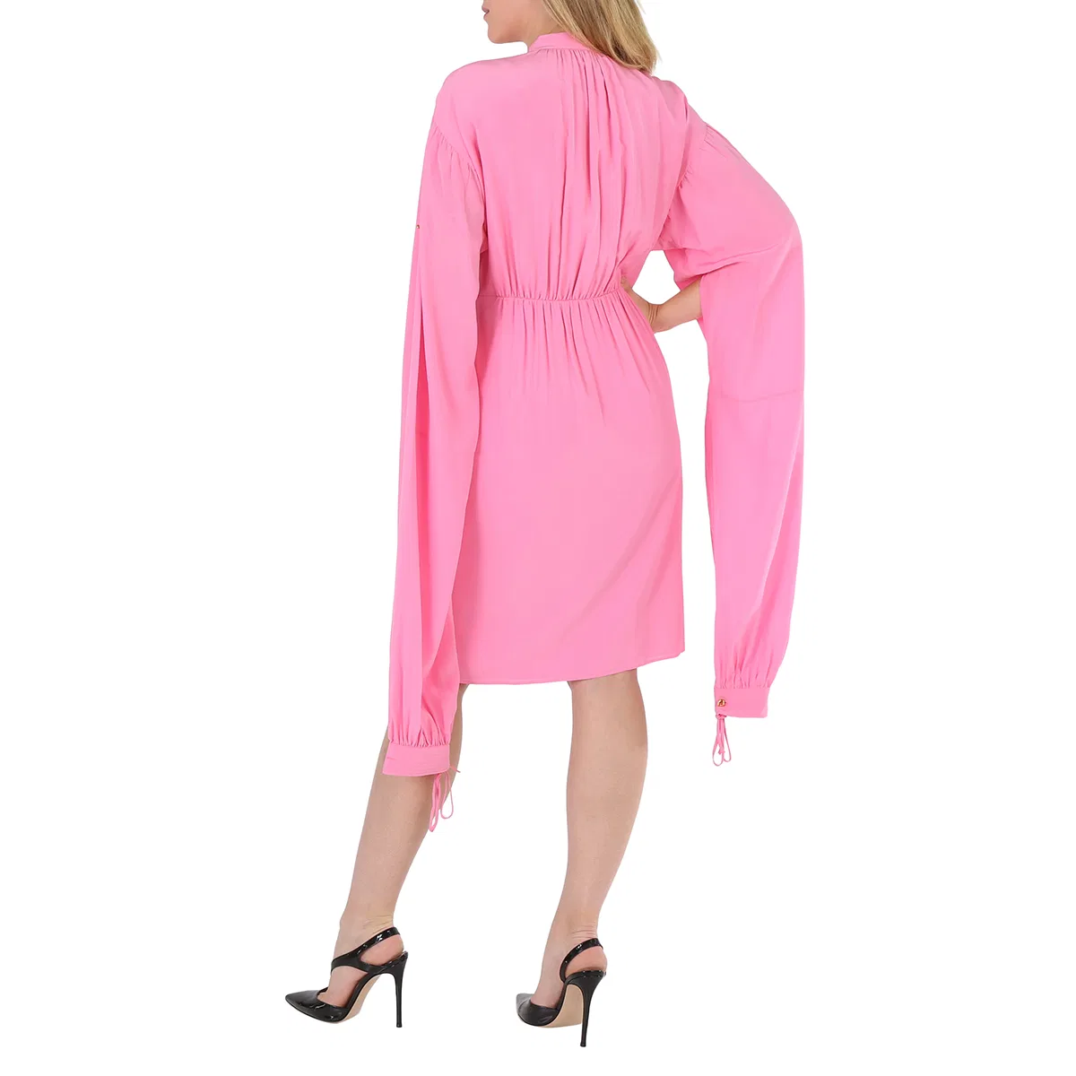 Платье Joyce из шелка Burberry Ladies, Bubblegum Pink — фото 4