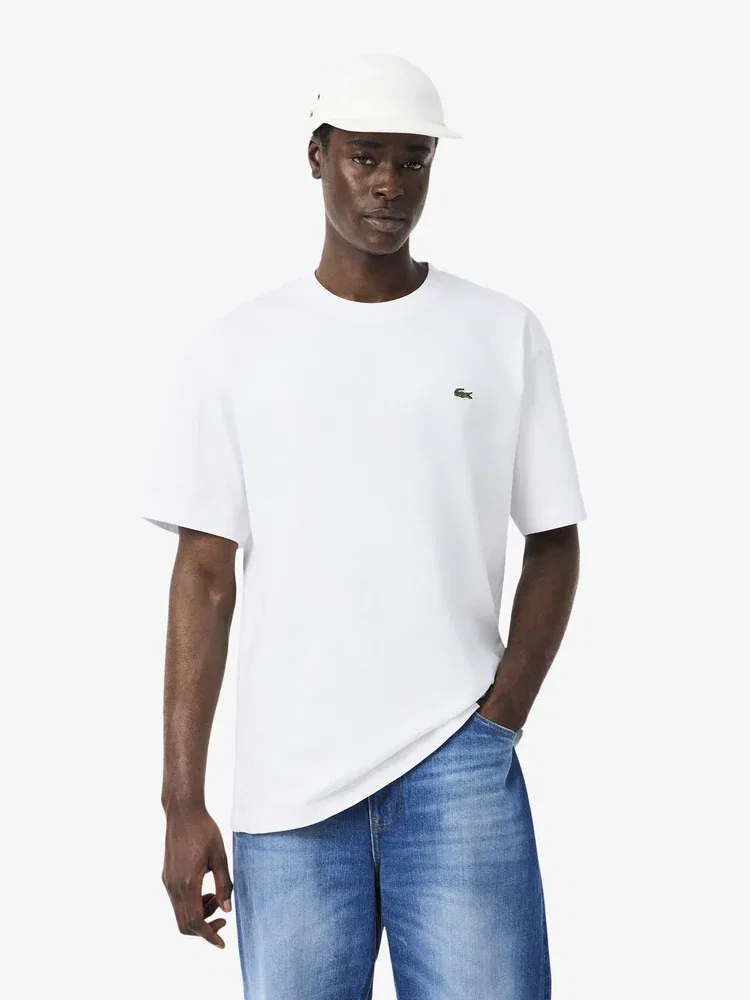 Футболка Relaxed Fit LACOSTE, White