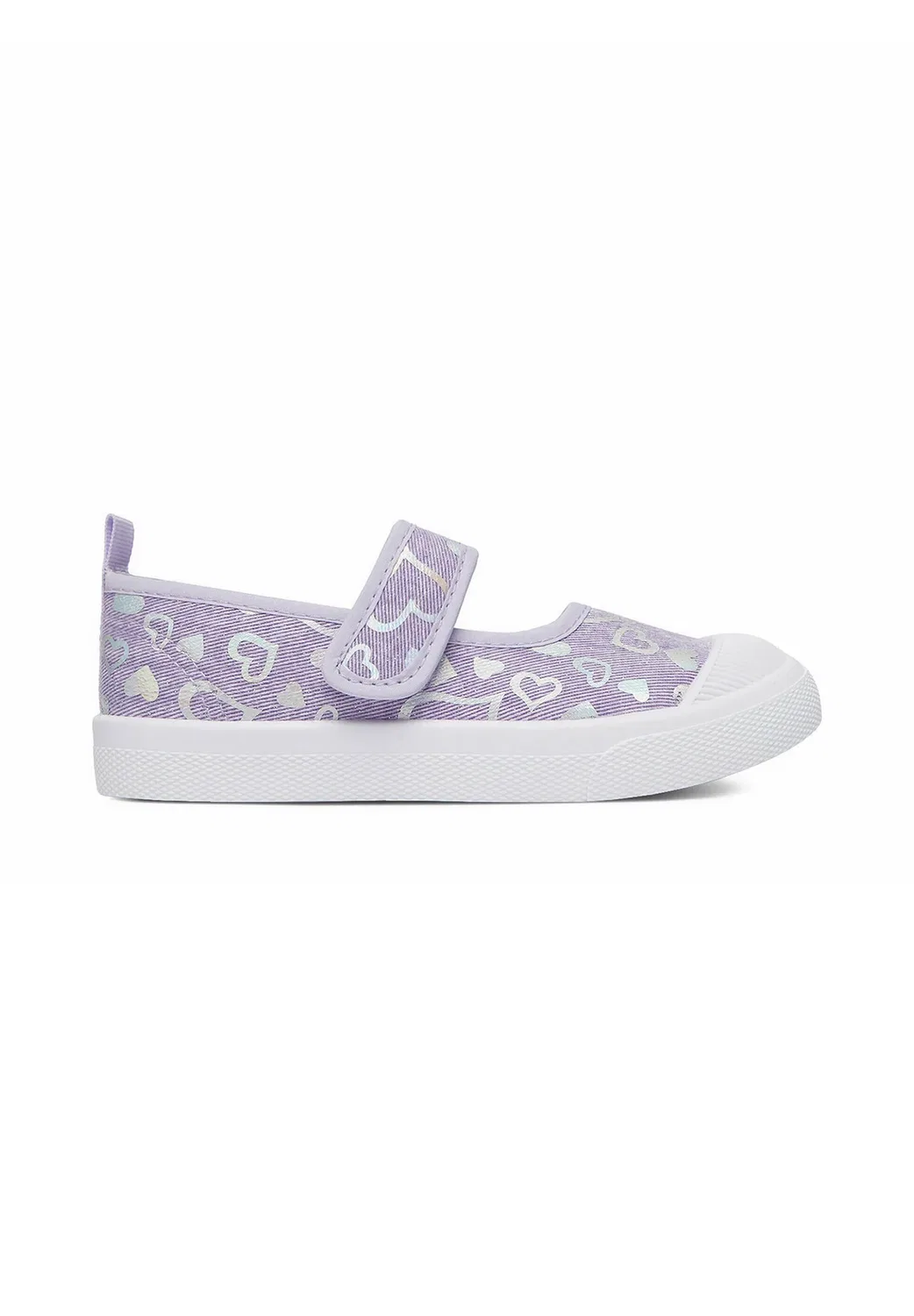 Детские тапочки 5907964142621 - балетки с ремешком на щиколотке Deezee, Purple — фото 2