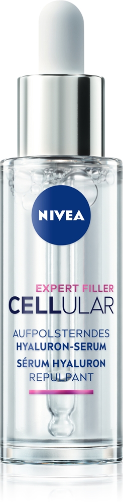 

Сыворотка-Филлер Cellular Expert Filler с гиалуроновой кислотой для заполнения морщин Nivea, 30 мл