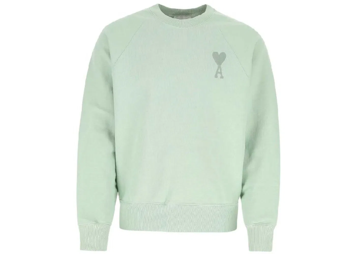 Мужской свитшот с принтом Ami De Coeur Ami Paris, Aqua Green