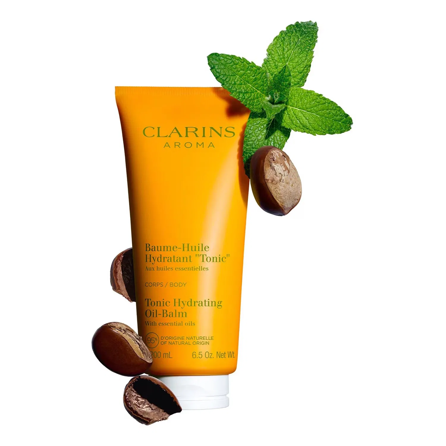 Увлажняющий масляный бальзам для тела Tonic, 200 мл, CLARINS — фото 3