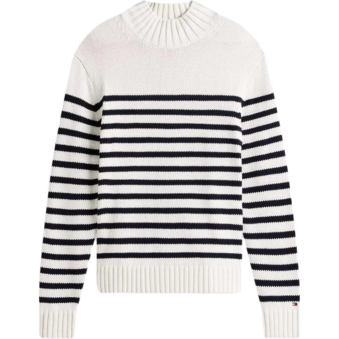 Мужской свитер с воротником-стойкой Ivory Tommy Hilfiger