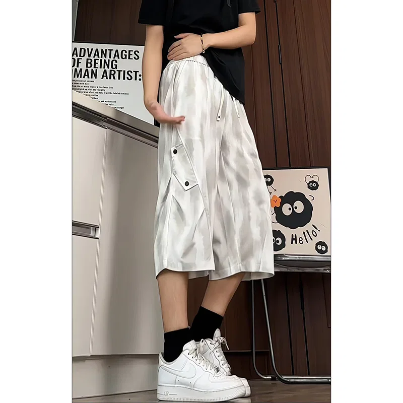 Детский спортивный комплект с топом и капри, Casual Sportswear, GWAF, Apricot/Gray — фото 4