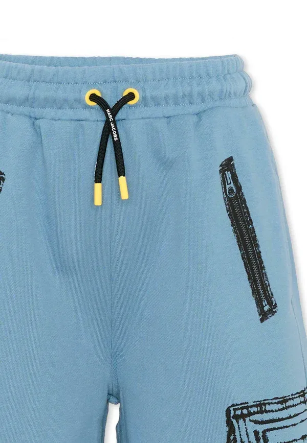 Спортивные шорты Marc Jacobs Kids, светло-голубой — фото 3