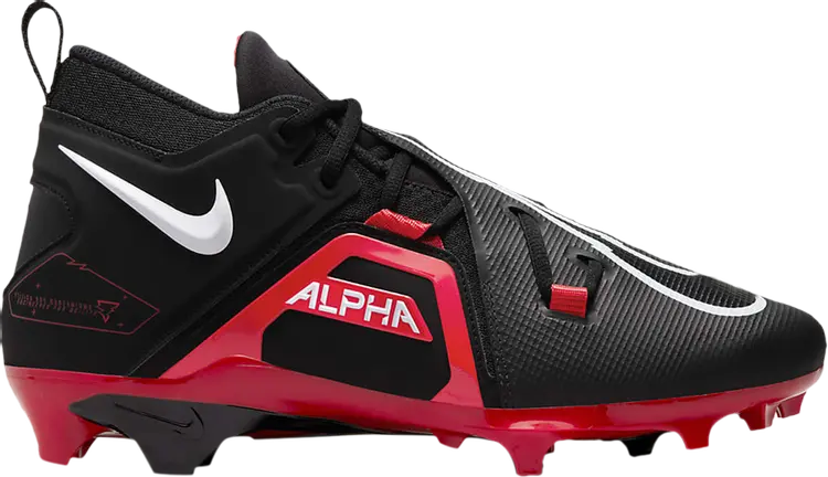 

Бутсы Nike Alpha Menace Pro 3 'Black University Red', черный
