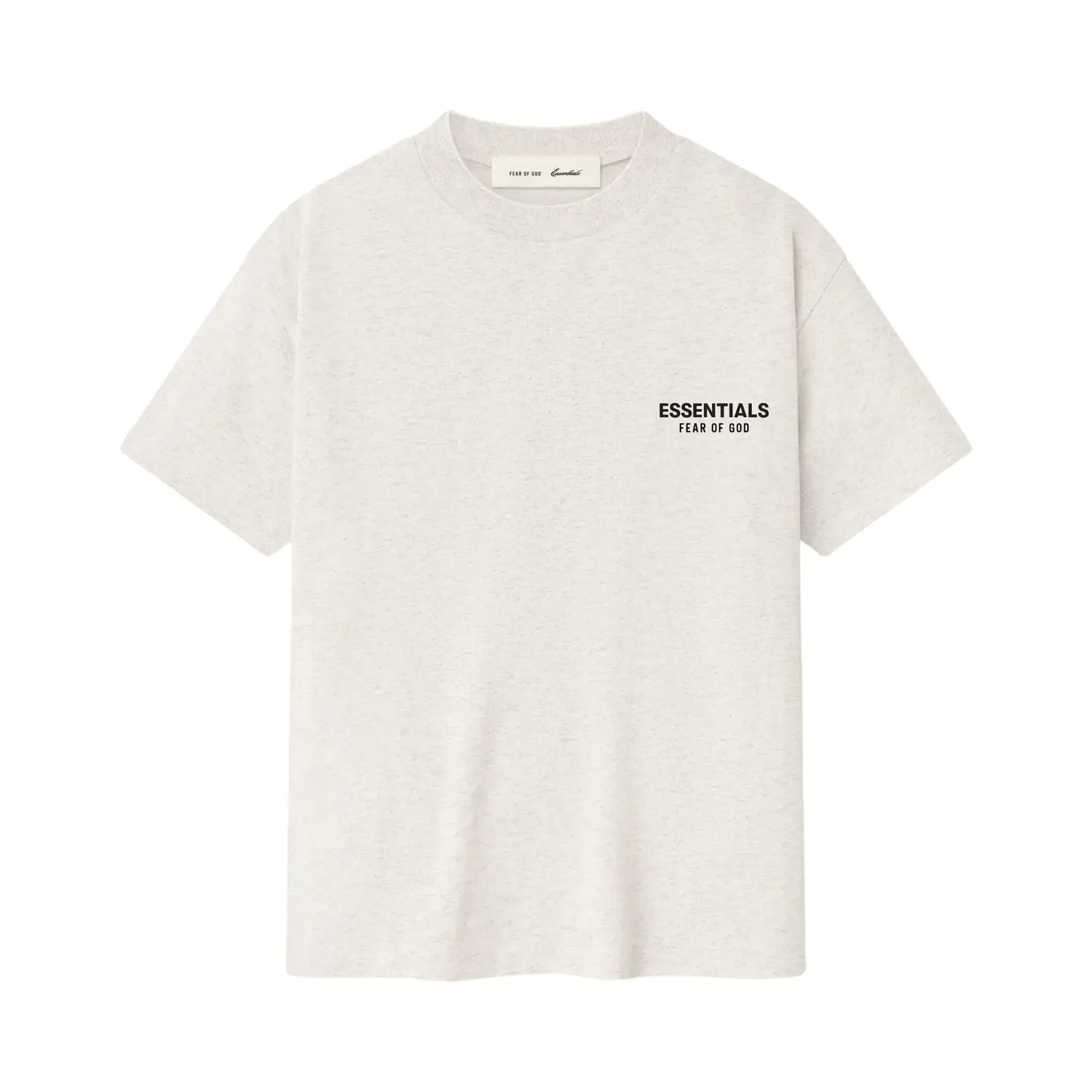 Классическая футболка с коротким рукавом Fear of God Essentials, кремовый