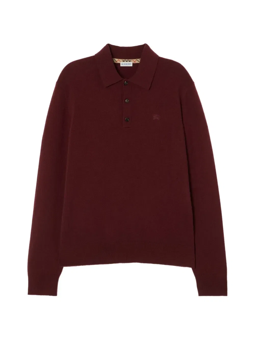 Рубашка поло с вышивкой Knight BURBERRY, красный