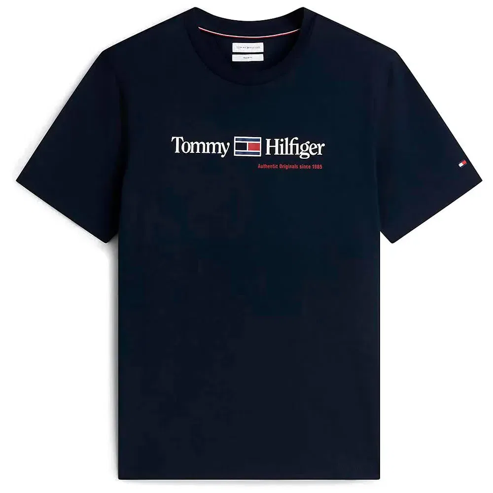 Мужская футболка с принтом Brand Love Graphic Tommy hilfiger, Blue — фото 3