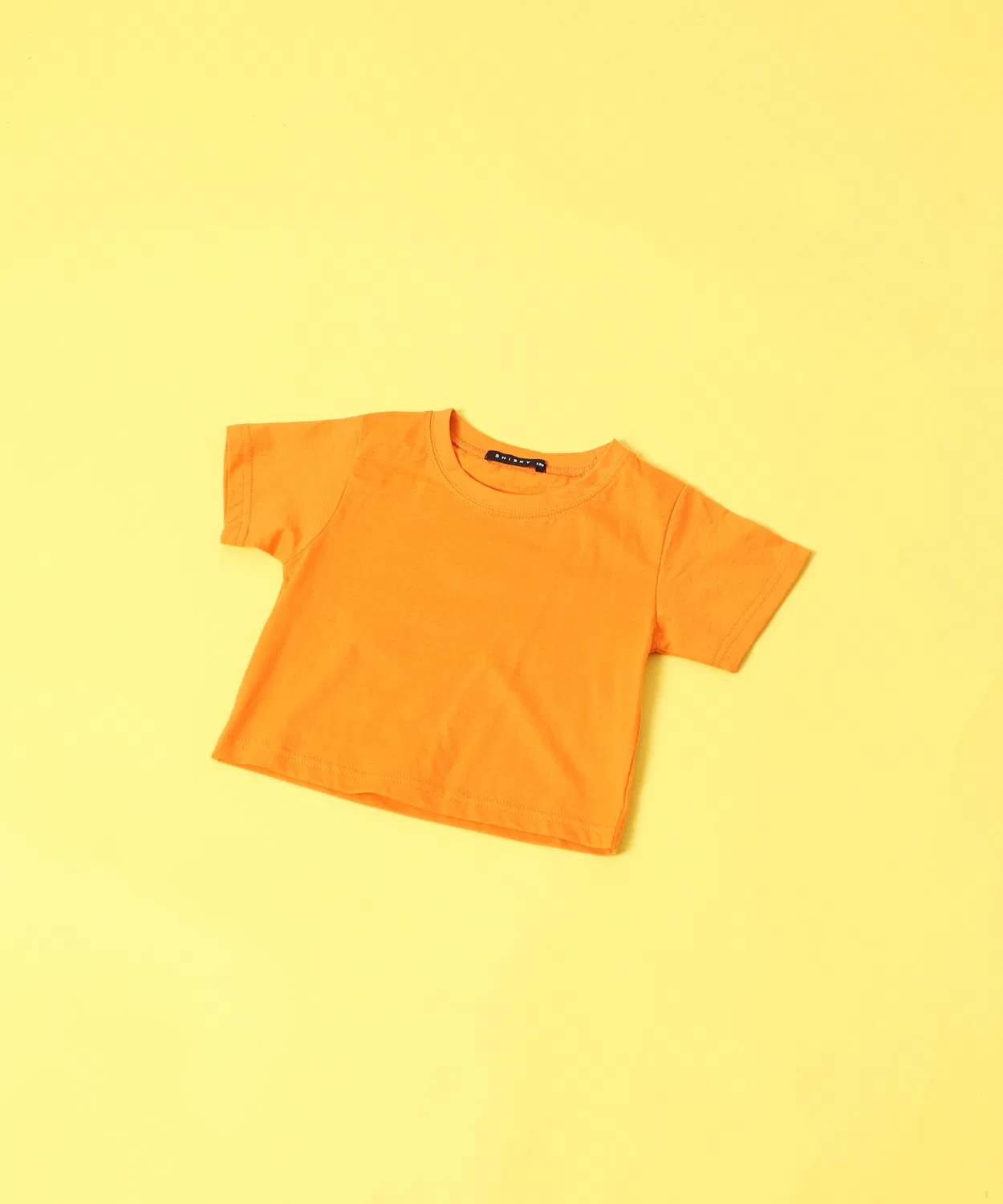 Детская футболка с коротким рукавом, укороченная, Orange FUNALIVE