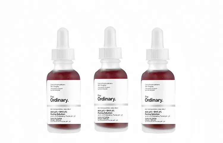 Сыворотка с 30% AHA для лица, 30 мл × 3, The Ordinary, Black