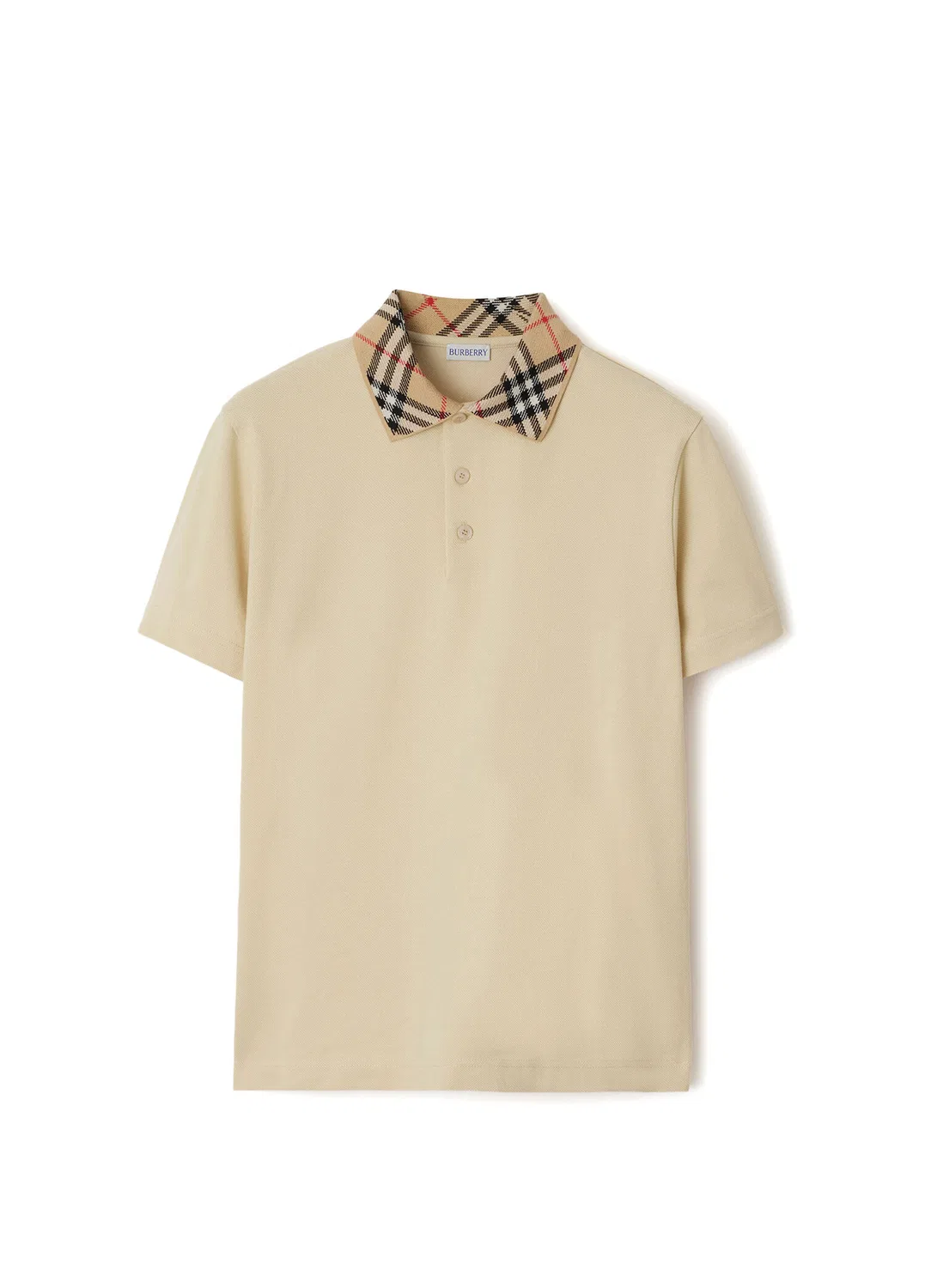 Поло Burberry, кремовый