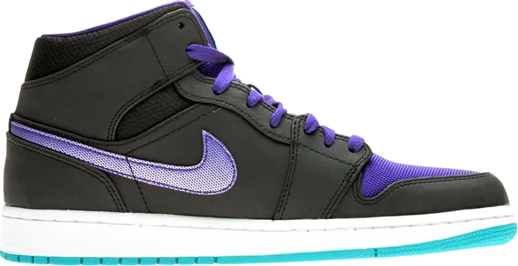 

Кроссовки Air Jordan 1 Mid Grape, черный, Черный;серый, Кроссовки Air Jordan 1 Mid Grape, черный