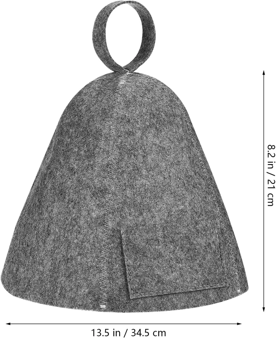 Шапочка для душа из фетра, 2 шт, LIFKOME, 33x24x0.5 см — фото 2